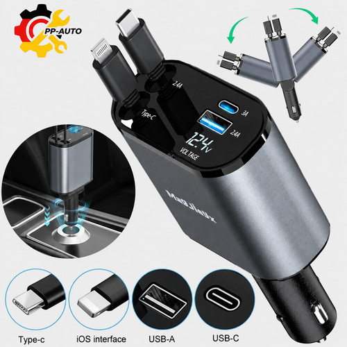 Caricabatteria auto 120w - caricabatteria,