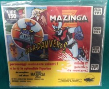 Mazinga Z kit galattico e figurine album Edierre supplemento n.5 del settimanale