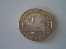 FRANCE COIN 10 TEN FRANCS