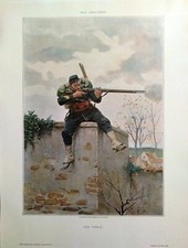 Stampa antica grande ESERCITO