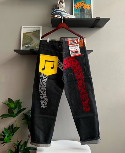 Jeans vintage evisu genes - jeans,
