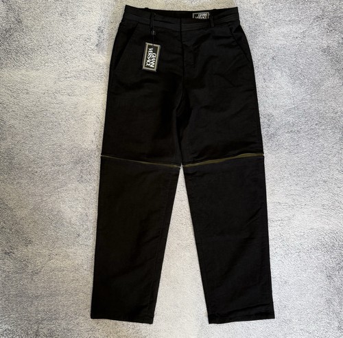 Pantalone nero vintage gianni - nero,