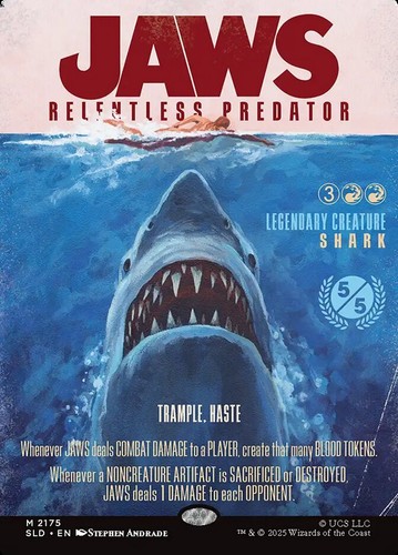 Mtg jaws relentless predator - mtg,