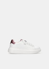 LIU JO Sneakers Platform Donna Pelle Bianco PX748S3909 -AI26 Scarpe