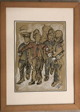  Disegno a  pastello   con