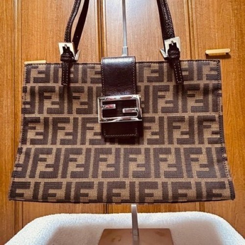 Borsa fendi zucca logo - zucca,
