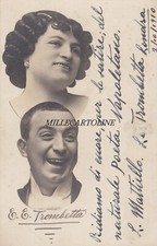 LONDRA  1910- "Ridiamo di cuore per le satire del poeta napoletano Trombetta