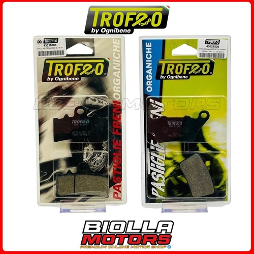 Kit pastiglie freno trofeo - kit,