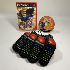 BUZZ! IL SUPERQUIZ PS2 + 4 BUZZER OTTIMO ITALIANO PAL PLAYSTATION 2 - TESTATO