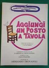Spartito di AGGIUNGI UN POSTO