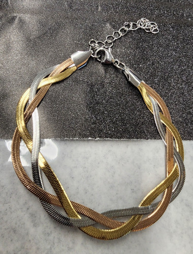 Bracciale serpente tripiatto