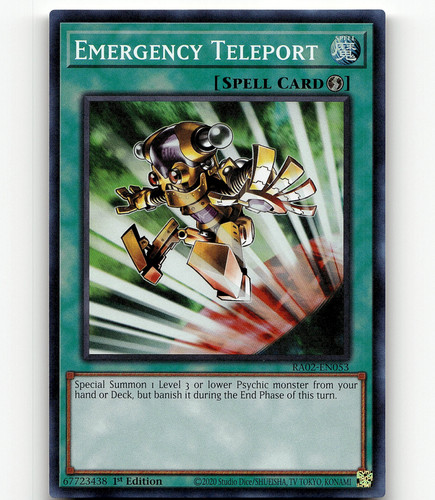 Yugioh teletrasporto - teletrasporto, di