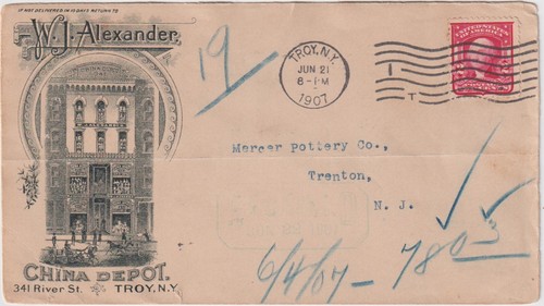 Troy 1907 illust blue - ,