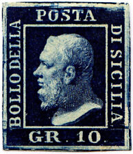 Sicilia 1859: 10 gr indaco