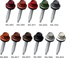 ETANCO Viti per trapano viti per lamiera trapezoidale 4,8 x 20, 35, 50, 60, 70, 80, 100 RAL