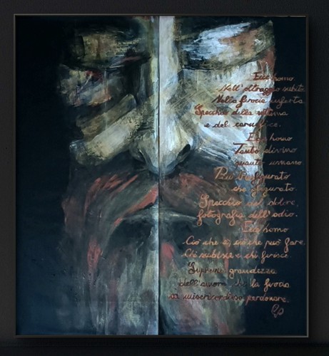 Ecce homo sindone pittopoetica - ecce,