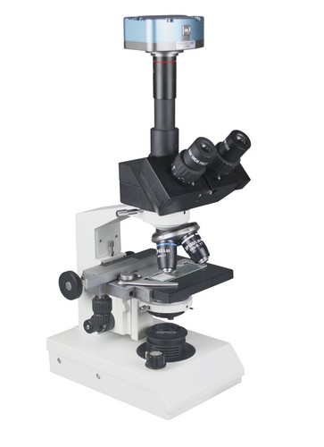 Microscopio trinoculare medico - microscopio,