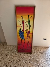 Quadro etnico africano con - quadro,