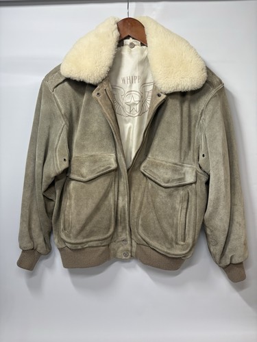 Giubbotto bomber scamosciato