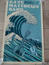 Poster concerto Dave Matthews Band - Wave of Kanagawa West Palm Beach super raro
