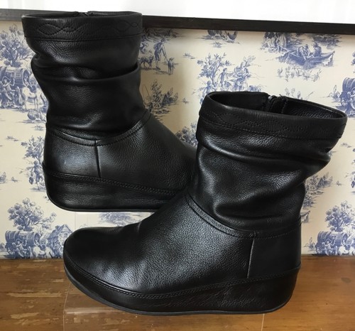 Stivaletti fitflop crush neri - stivaletti,