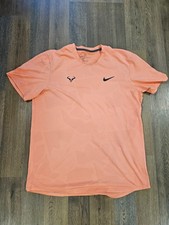 Nike Rafa Nadal Maglia Tennis Uomo Taglia M, CU7916-892, Ottime Condizioni
