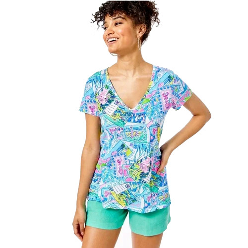 Shirt lilly pulitzer etta - t-shirt, i