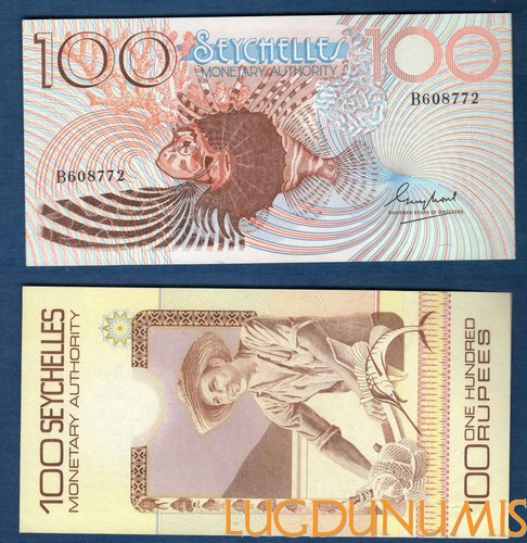 Seychelles 100 rupees - 100,