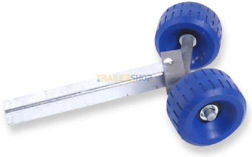 Rullo laterale doppio blu - rullo,