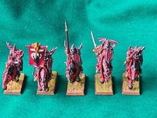 Warhammer Fantasy Vampire Blood Knights Regiment x5 units painted (Metal)
