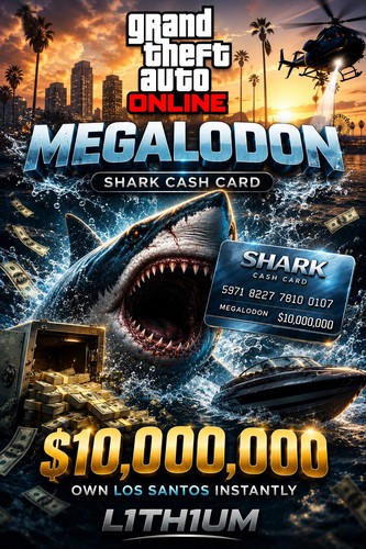 000 shark card - card, gta
