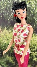 Bambola barbie vintage bruna - barbie,