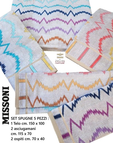Set pezzi asciugamani da - pezzi,