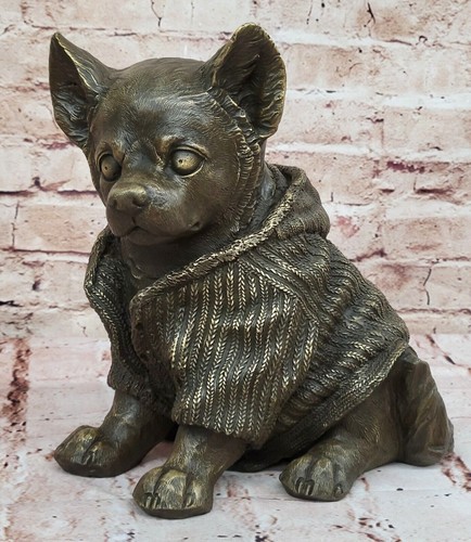 Statua scultura cane cucciolo
