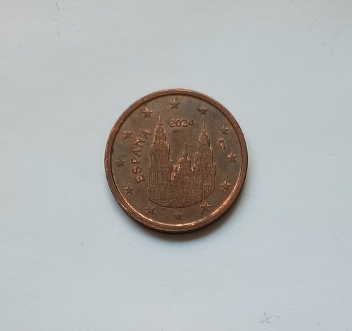 Moneta centesimi di euro - da,