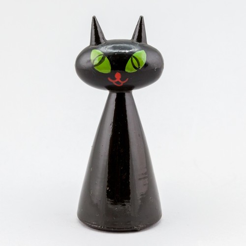 Gatto statua figure legno - gatto,