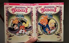 8 DVD IL FANTASTICO MONDO DI PAUL ANIME ANNI 80 MANGA 2 COFANETTI DYNIT