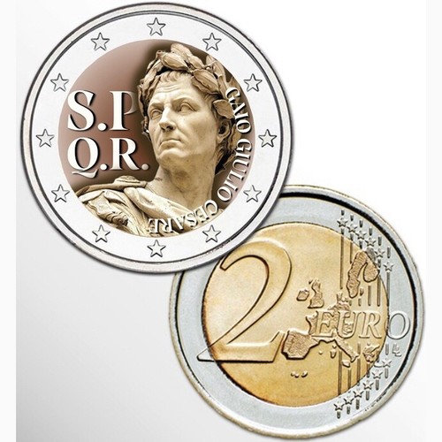 Euro gaio giulio cesare - 2€,