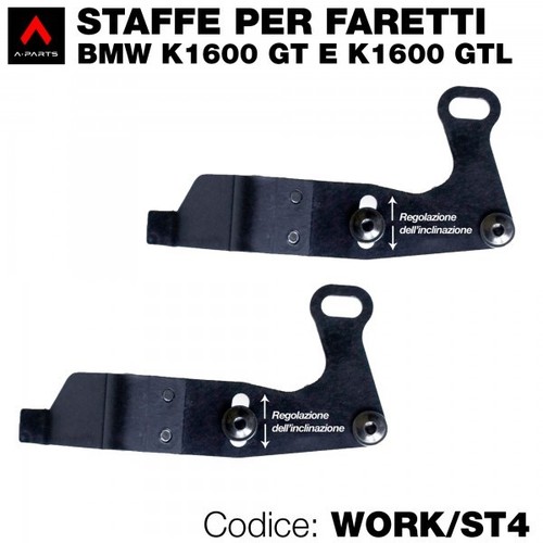Kit staffe per faretti led - kit,