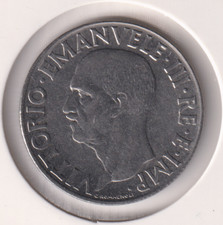 Moneta Lire 1  1940 Vittorio