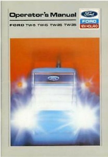 Manuale operatore ford - manuale,
