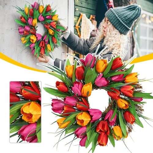 Ghirlanda tulipano artificiale - tulipano,