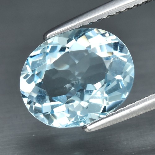 Topaz sky blue oval - topaz, 3.38