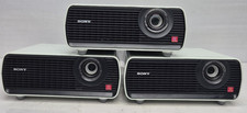 Lot of 3 Sony VPL-EW130 3LCD