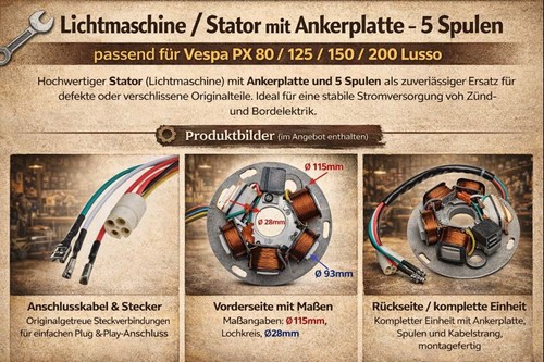 Statore alternatore con