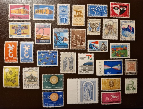 Italia francobolli speciali - italia, 30