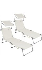 2 Lettini Prendisole Sdraio