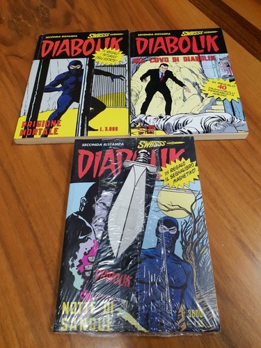Diabolik swiss con - swiss, gadgets