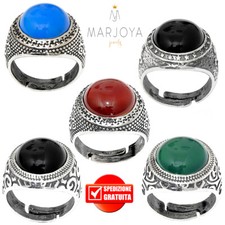 Anello sigillo uomo in argento