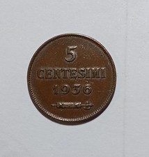 San Marino 5 centesimi, 1936 -